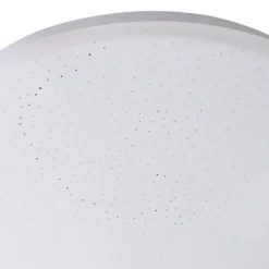 Plafón LED Lindby Eovi, Ø 33 cm, blanco, 4.000 K