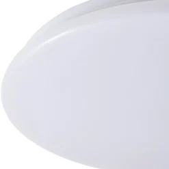 Plafón LED Lindby Eovi, Ø 33 cm, blanco, 3.000 K, redondo