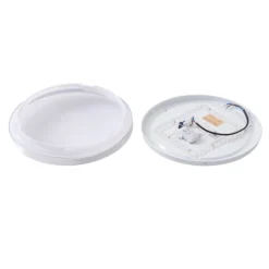 Plafón LED Lindby Eovi, Ø 33 cm, blanco, 3.000 K, redondo