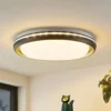 Plafón LED Lindby Melchioris, redonda
