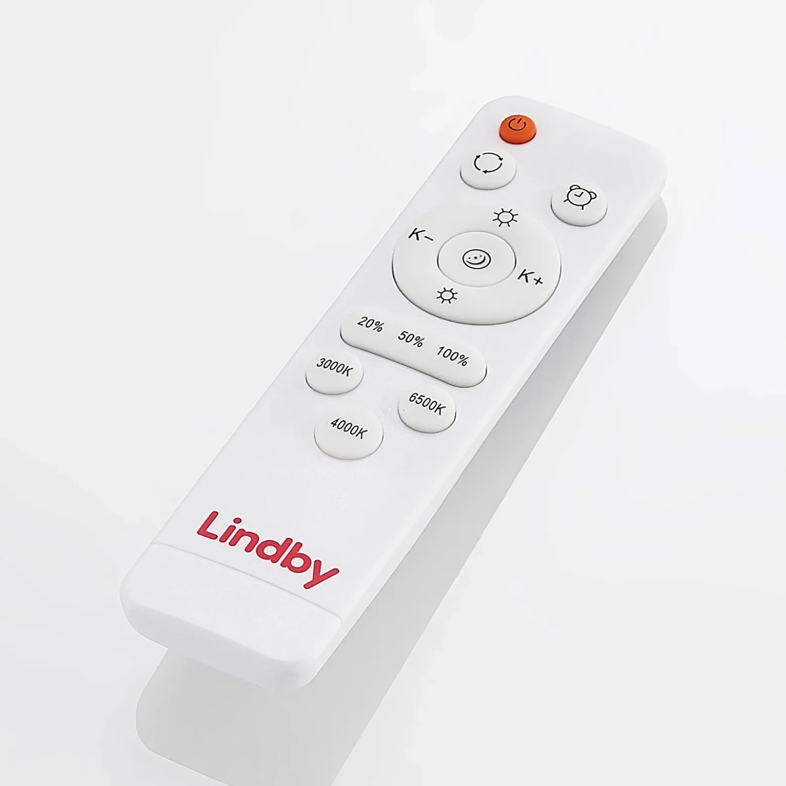 Plafón LED Lindby Melchioris, redonda