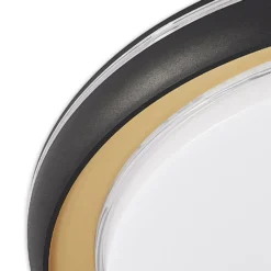 Plafón LED Lindby Melchioris, redonda