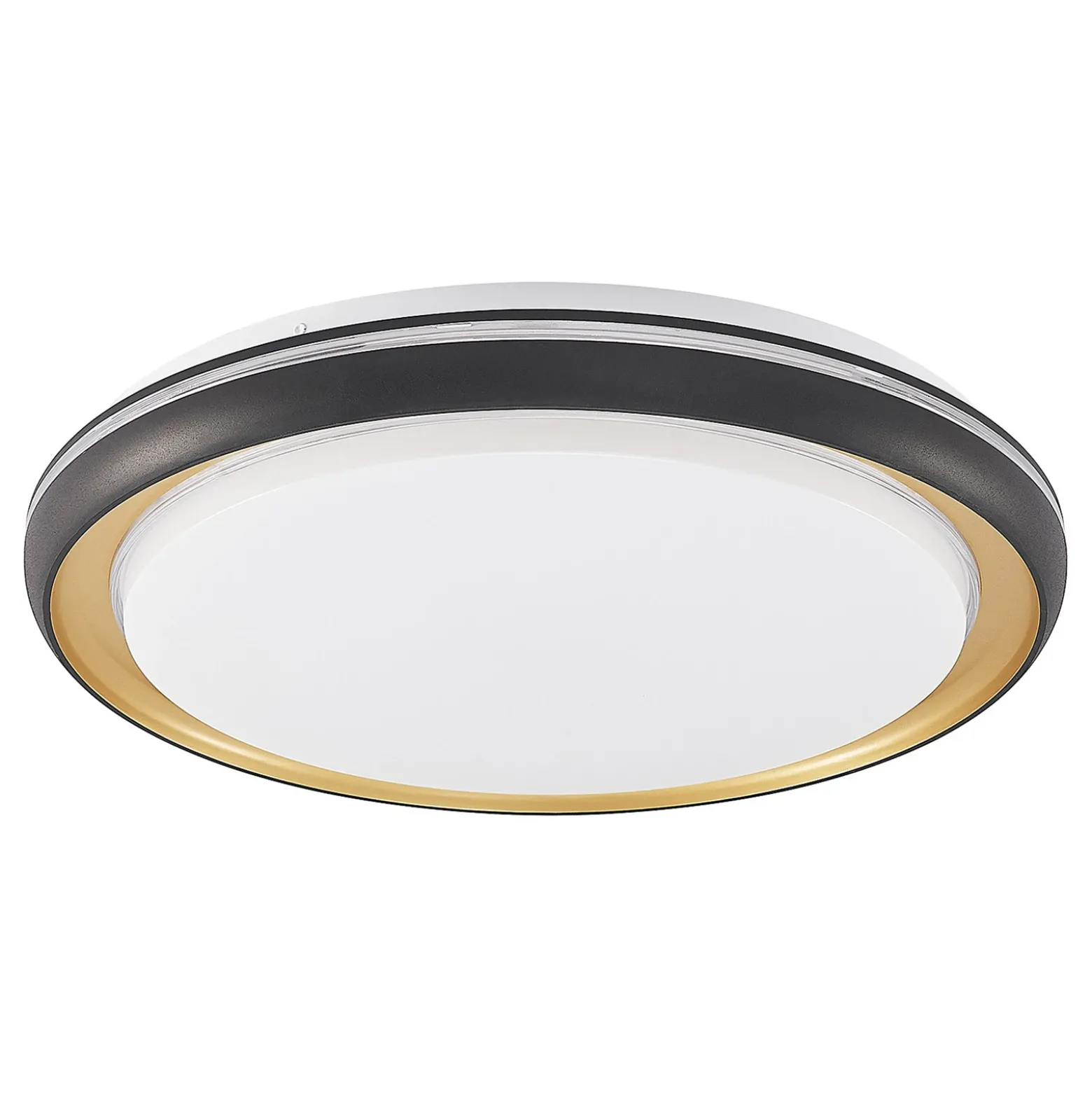 Plafón LED Lindby Melchioris, redonda