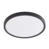 Plafón LED Lindby Pravin, Ø 50 cm, CCT, negro