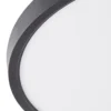 Plafón LED Lindby Pravin, Ø 30 cm, 3.000 K, negro