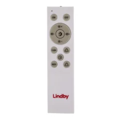 Plafón LED Lindby Smart Innes Madera Ø39cm RGB CCT Tuya