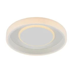 Plafón LED Lindby Wikani, blanco, RGB, CCT, atenuable