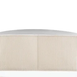 Plafón LED Lindby Winona, Cord, 48 cm, color crema, CCT