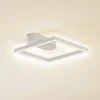 Plafón LED Lindby Yulla, blanco