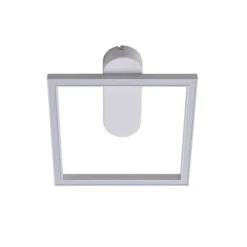 Plafón LED Lindby Yulla, blanco