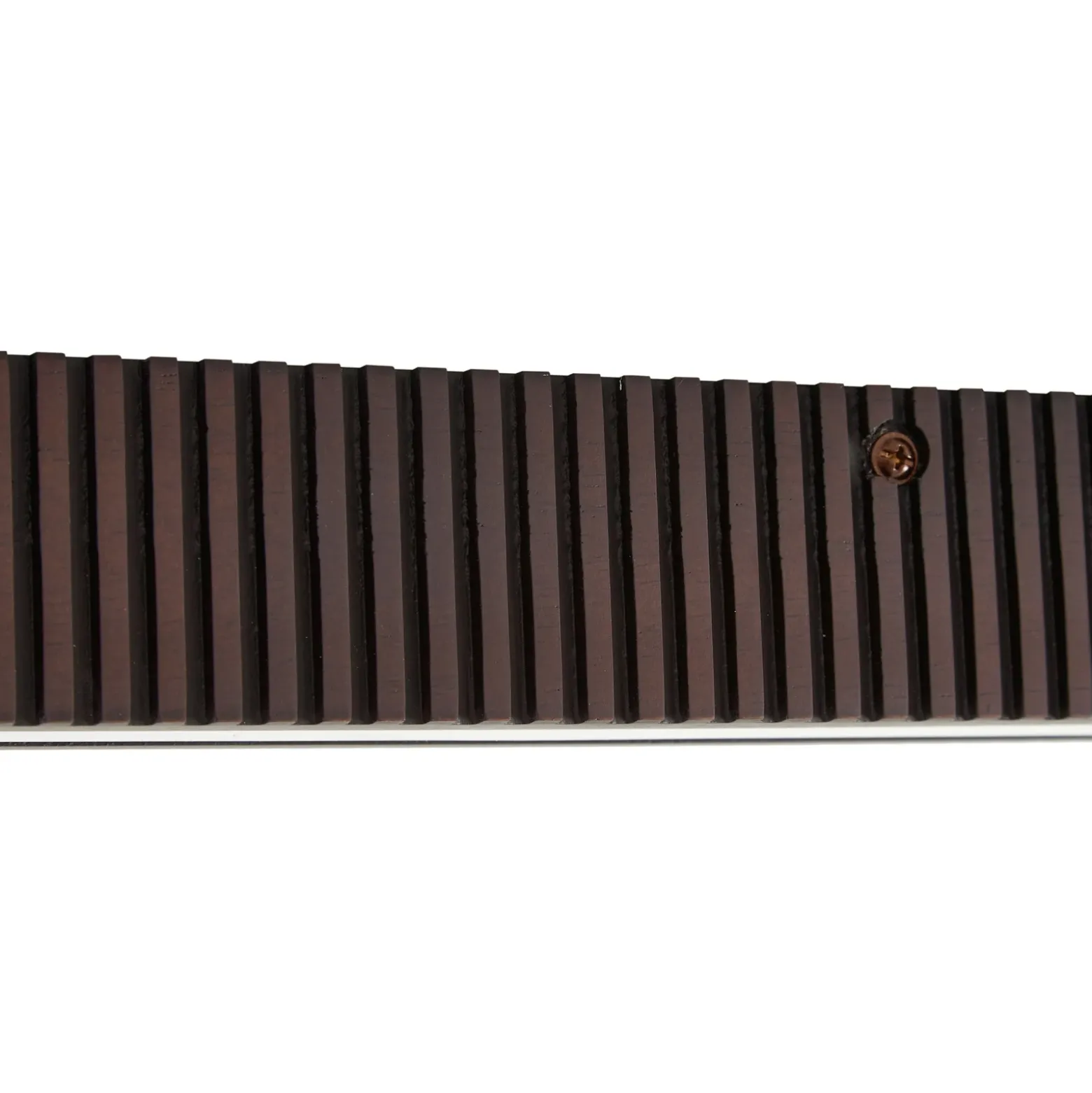Plafón LED Lucande Emara, madera oscura, roble, atenuable