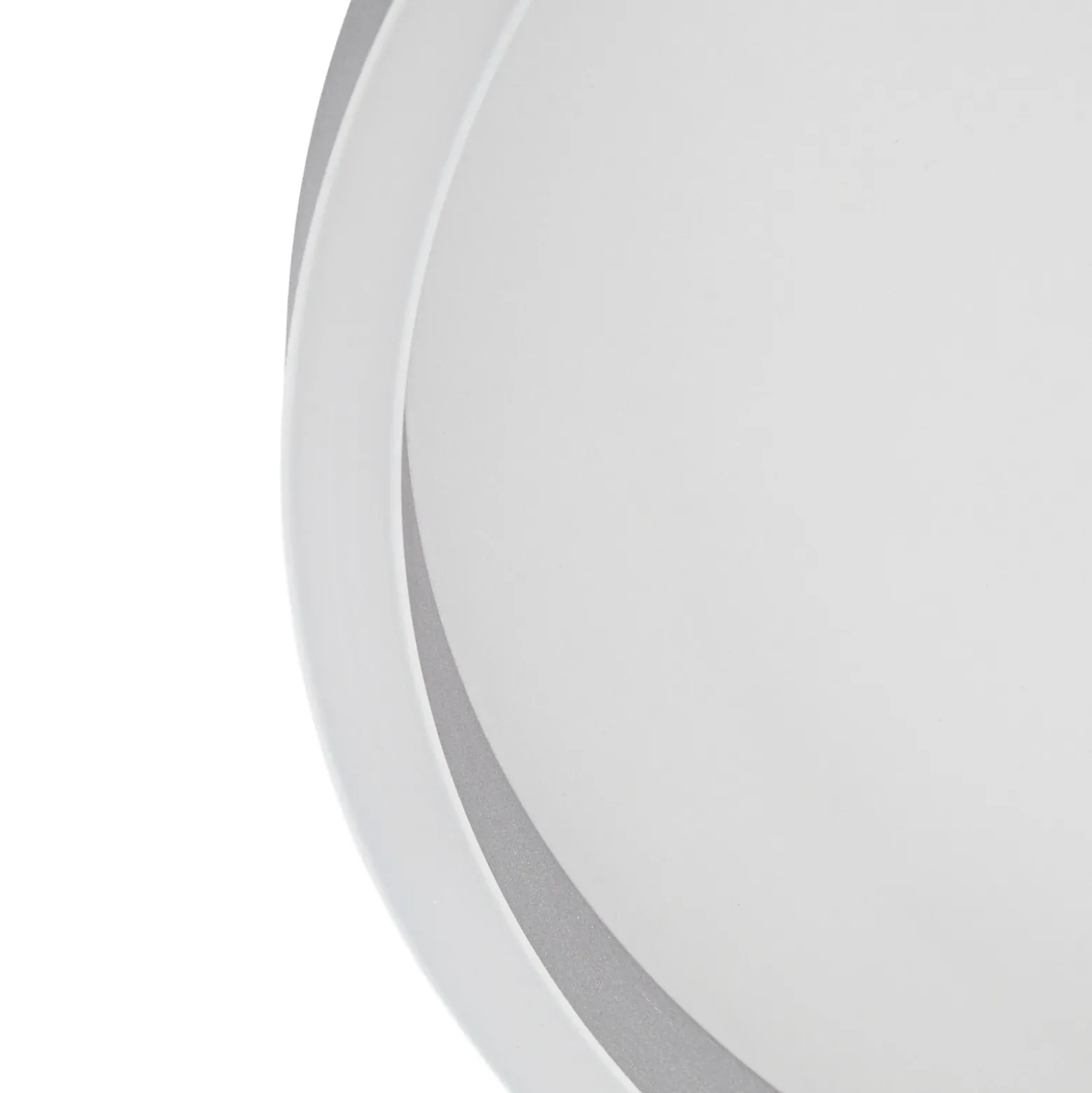 Plafón LED Lucande Rotundo, Ø 40 cm, aluminio, atenuable