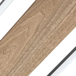 Plafón LED Lucande Vectra, 100 x 30 cm, madera, atenuable