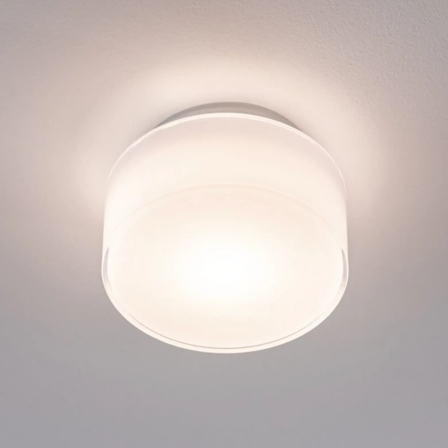 plafón LED Maro de Paulmann, blanca, Ø 16 cm, IP44