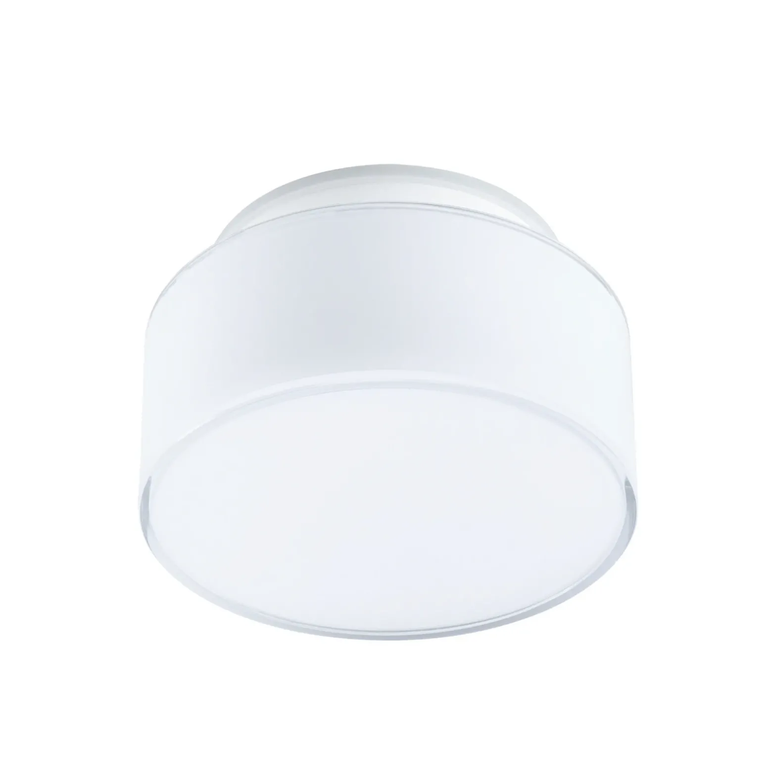 plafón LED Maro de Paulmann, blanca, Ø 16 cm, IP44