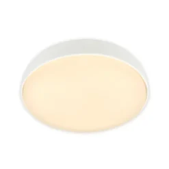 Plafón LED Nikan, blanco mate, Ø 28,5 cm, 3000 K