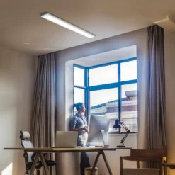 Plafón LED OFFICE LINE de OSRAM, blanca, 122 cm, metal