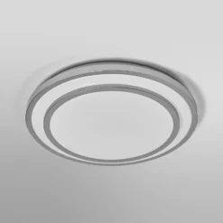 Plafón LED ORBIS BERLIN de OSRAM, plateada, Ø 49 cm, metal