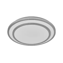 Plafón LED ORBIS BERLIN de OSRAM, plateada, Ø 39 cm, metal