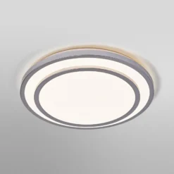 Plafón LED ORBIS BERLIN de OSRAM, plateada, Ø 39 cm, metal
