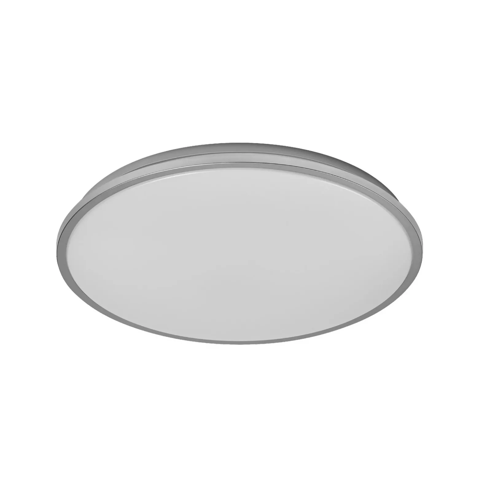 Plafón LED ORBIS DUBLIN de OSRAM, Ø 49 cm, metal plateado