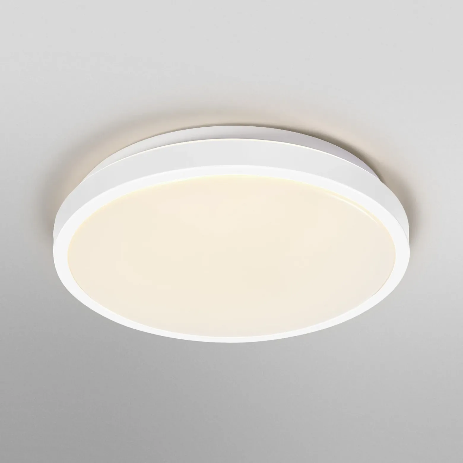 Plafón LED ORBIS LONDON de OSRAM, blanca, Ø 28 cm, metal