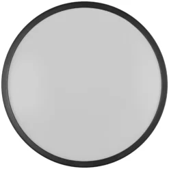 Plafón LED OSRAM BATHROOM, negro, Ø 30 cm, IP44 CCT