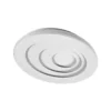 Plafón LED OSRAM ORBIS SPIRAL OVAL, Ø 36 cm, blanca, 27 W