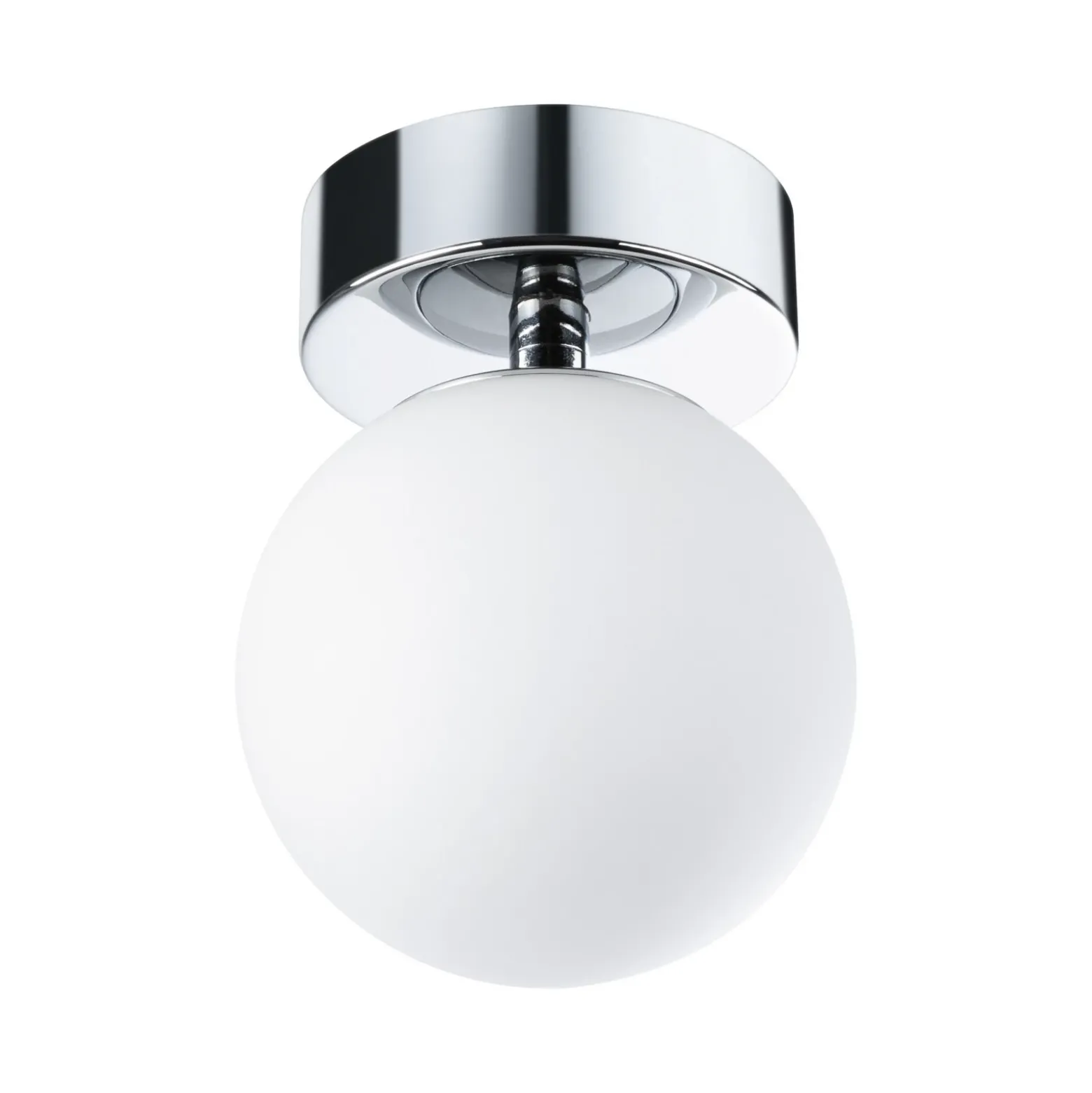 Plafón LED Paulmann Gove de 1 luz, cromado, 5 W