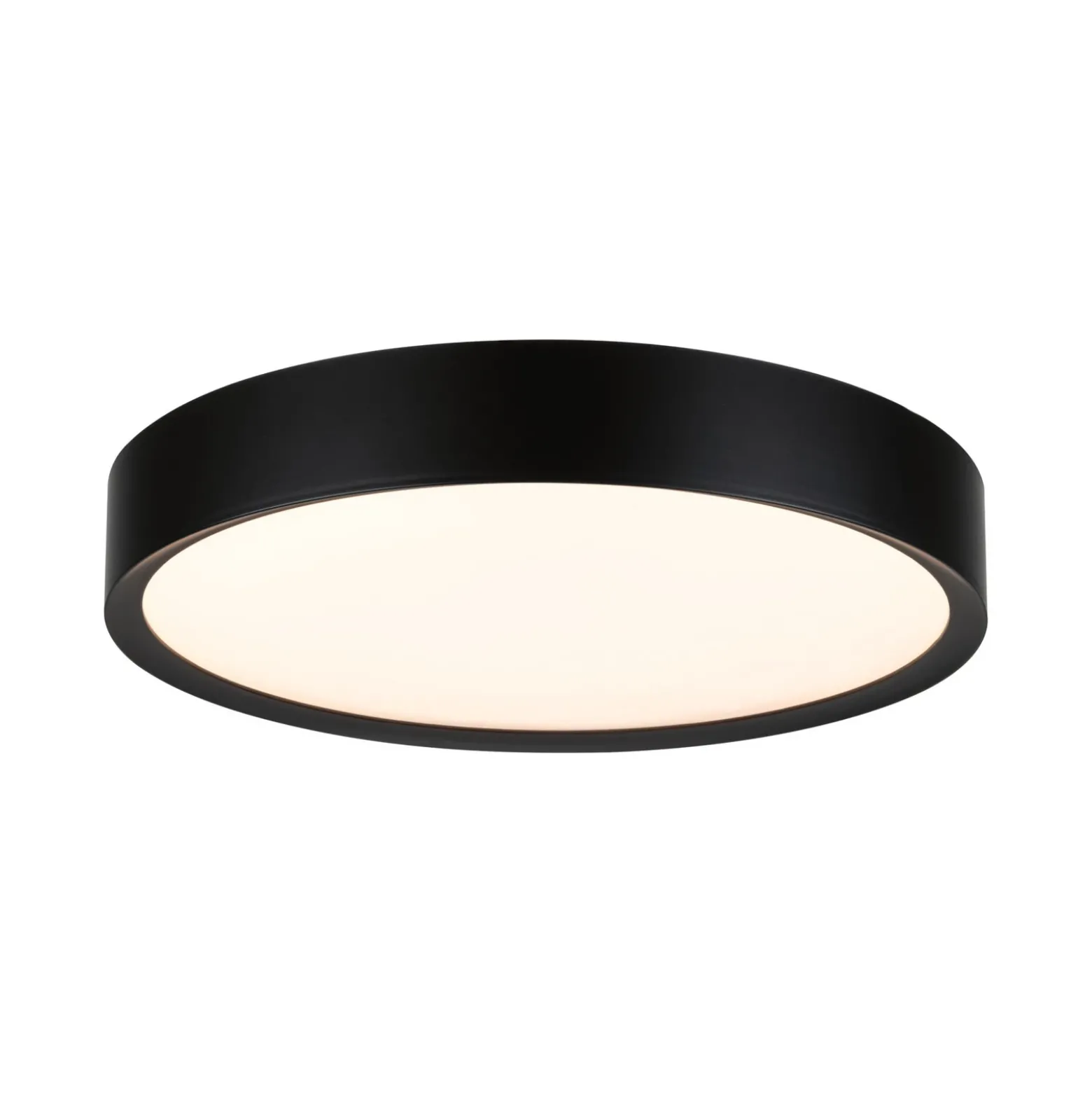 Plafón LED Paulmann Tega IP44 CCT negro