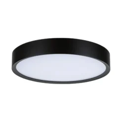 Plafón LED Paulmann Tega IP44 CCT negro