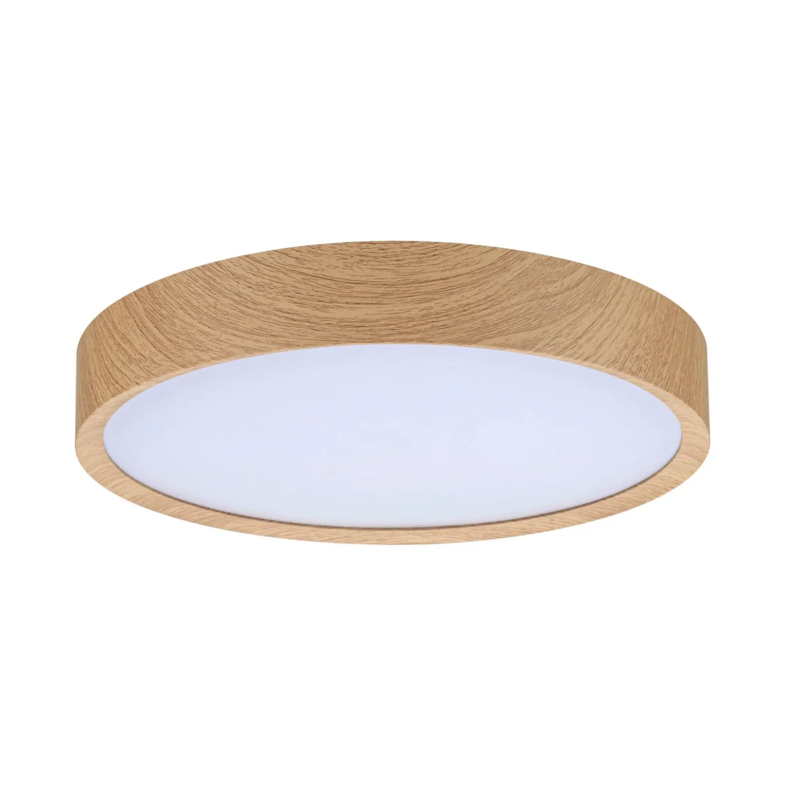 Plafón LED Paulmann Tega IP44 CCT madera