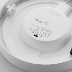 Plafón LED PRIOS Edwina, blanco, 23 cm, CCT, IP44
