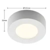 Plafón LED PRIOS Edwina, blanco, 12 cm, CCT, IP44