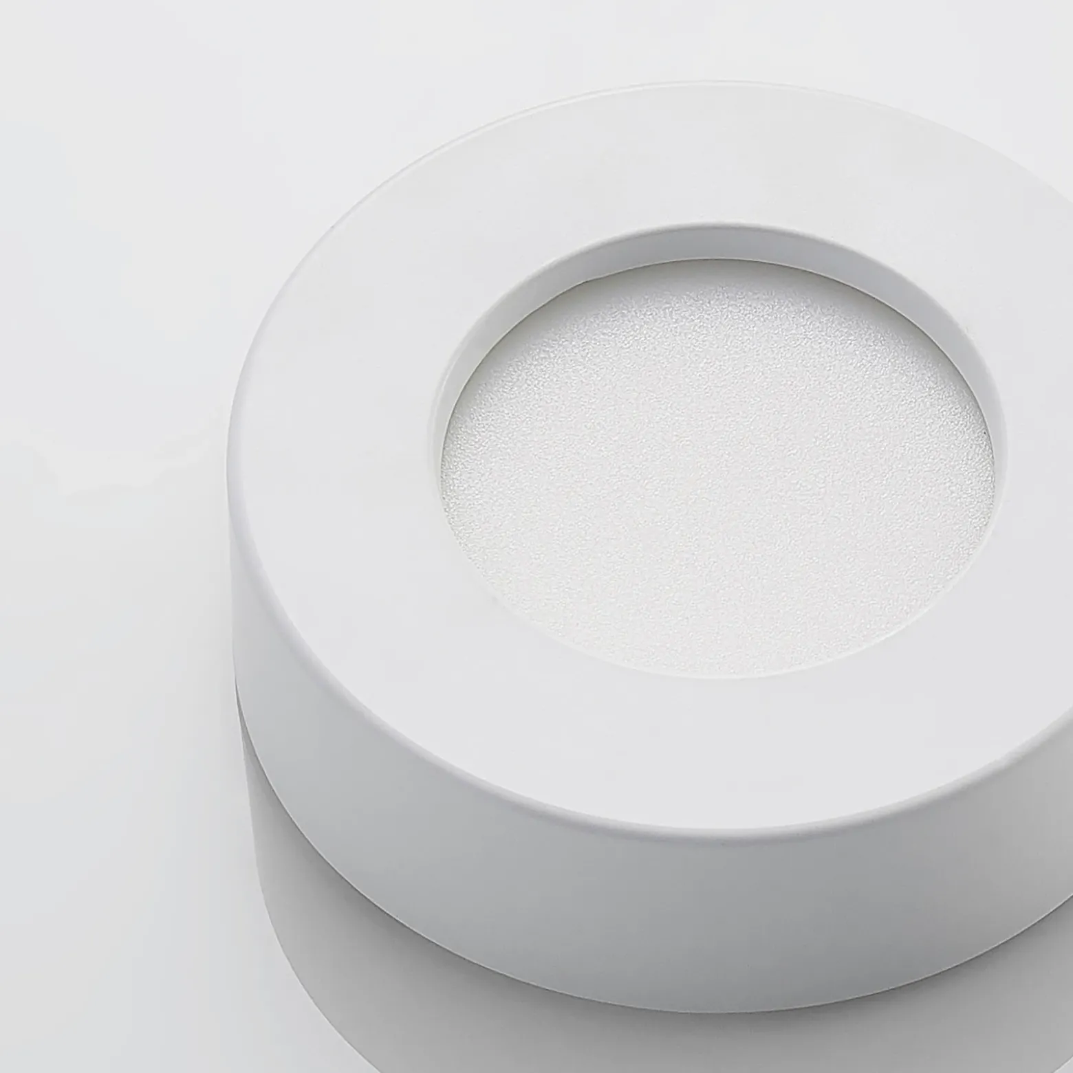 Plafón LED PRIOS Edwina, blanco, 12 cm, CCT, IP44