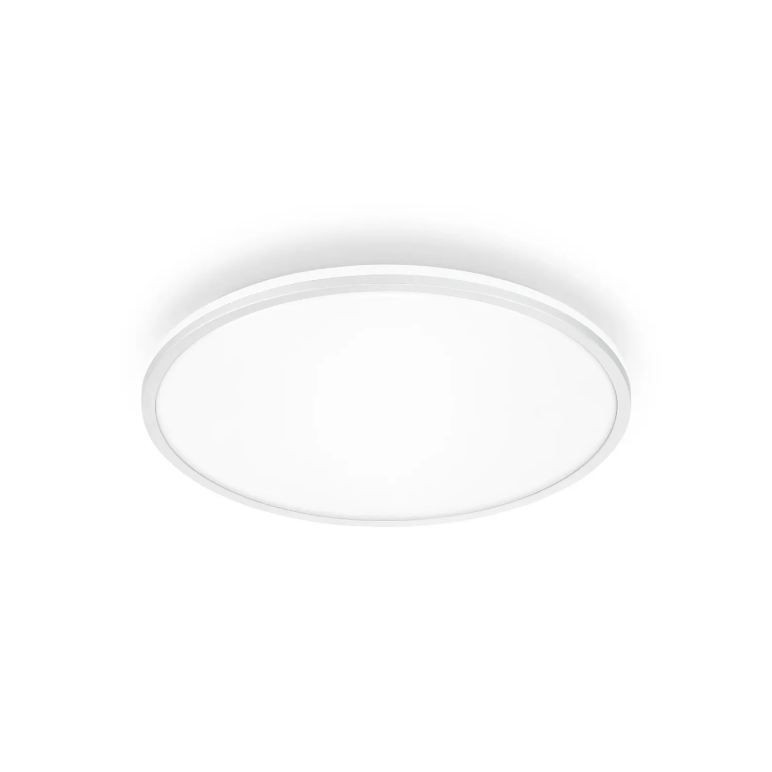 Plafón LED Pulap A, blanco, Ø 33 cm, plástico