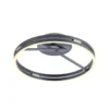 Plafón LED PURE Loop, gris místico, Ø 60 cm, CCT