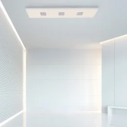 Plafón LED PURE Neo, 120 cm, aluminio, CCT, control remoto