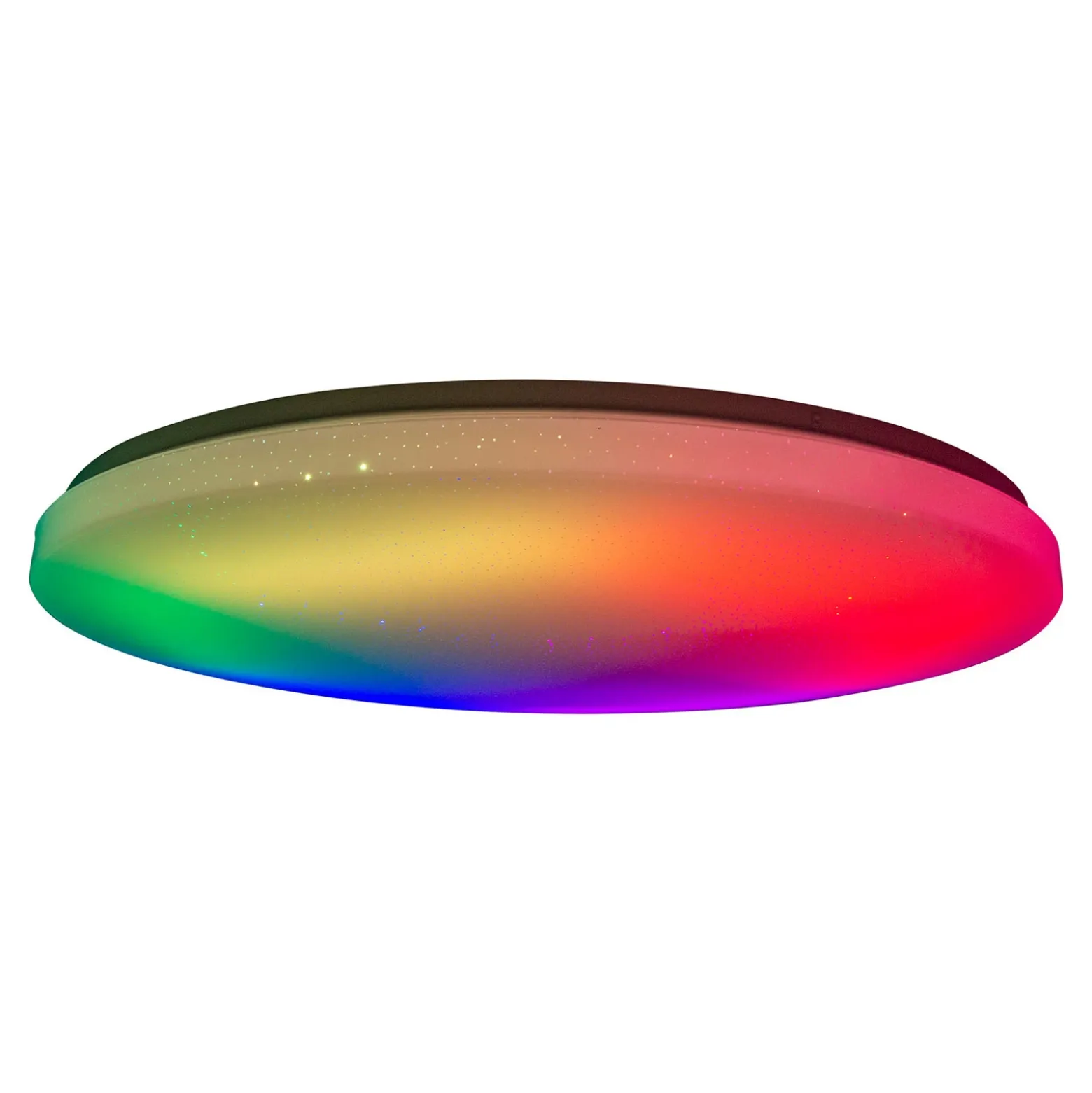 Plafón LED Rainbow, regulable, RGBW, luz nocturna