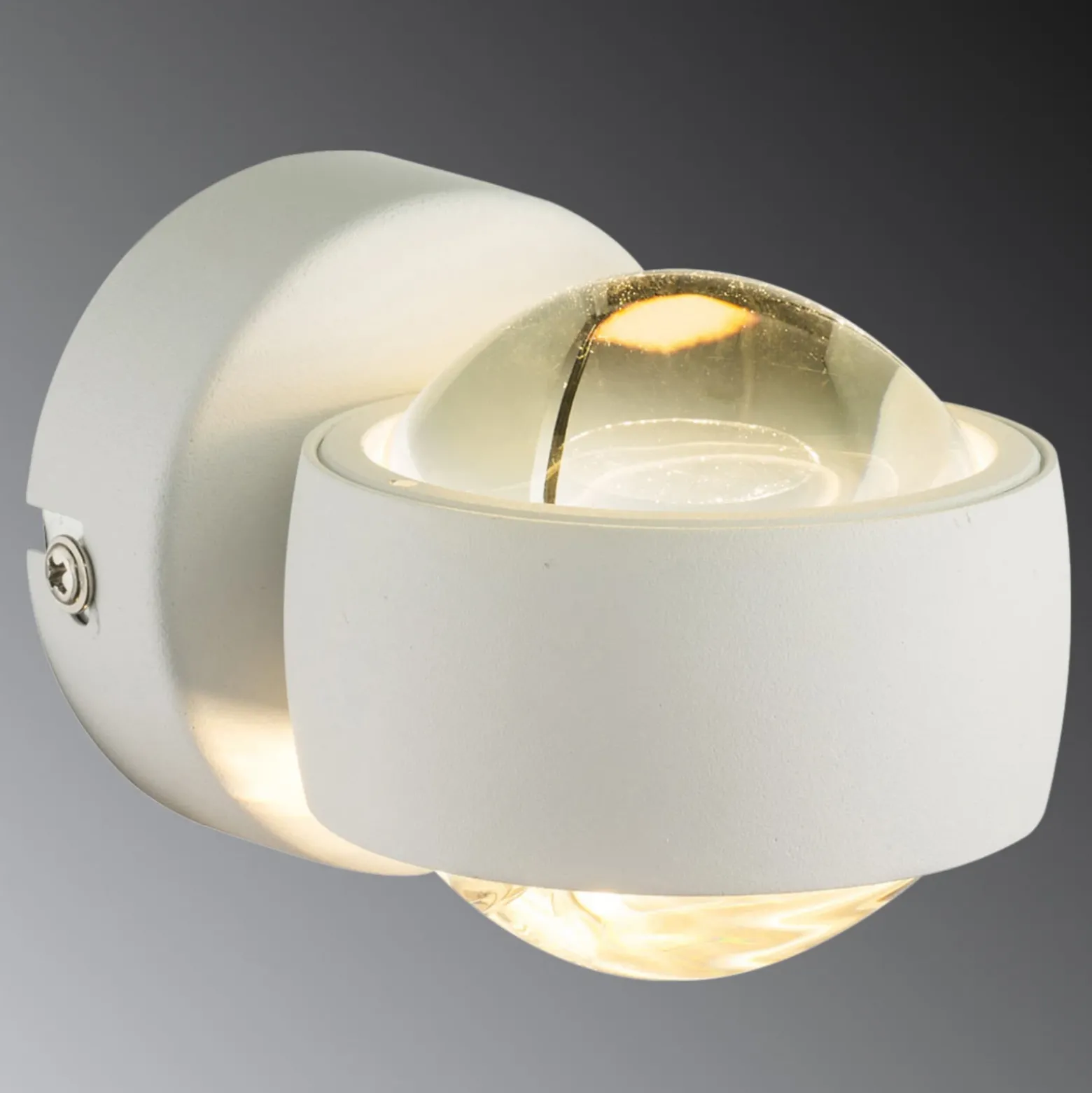 Plafón LED Randi en blanco