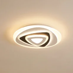Plafón LED Rebeka de Lindby, Ø 50 cm, CCT, control remoto