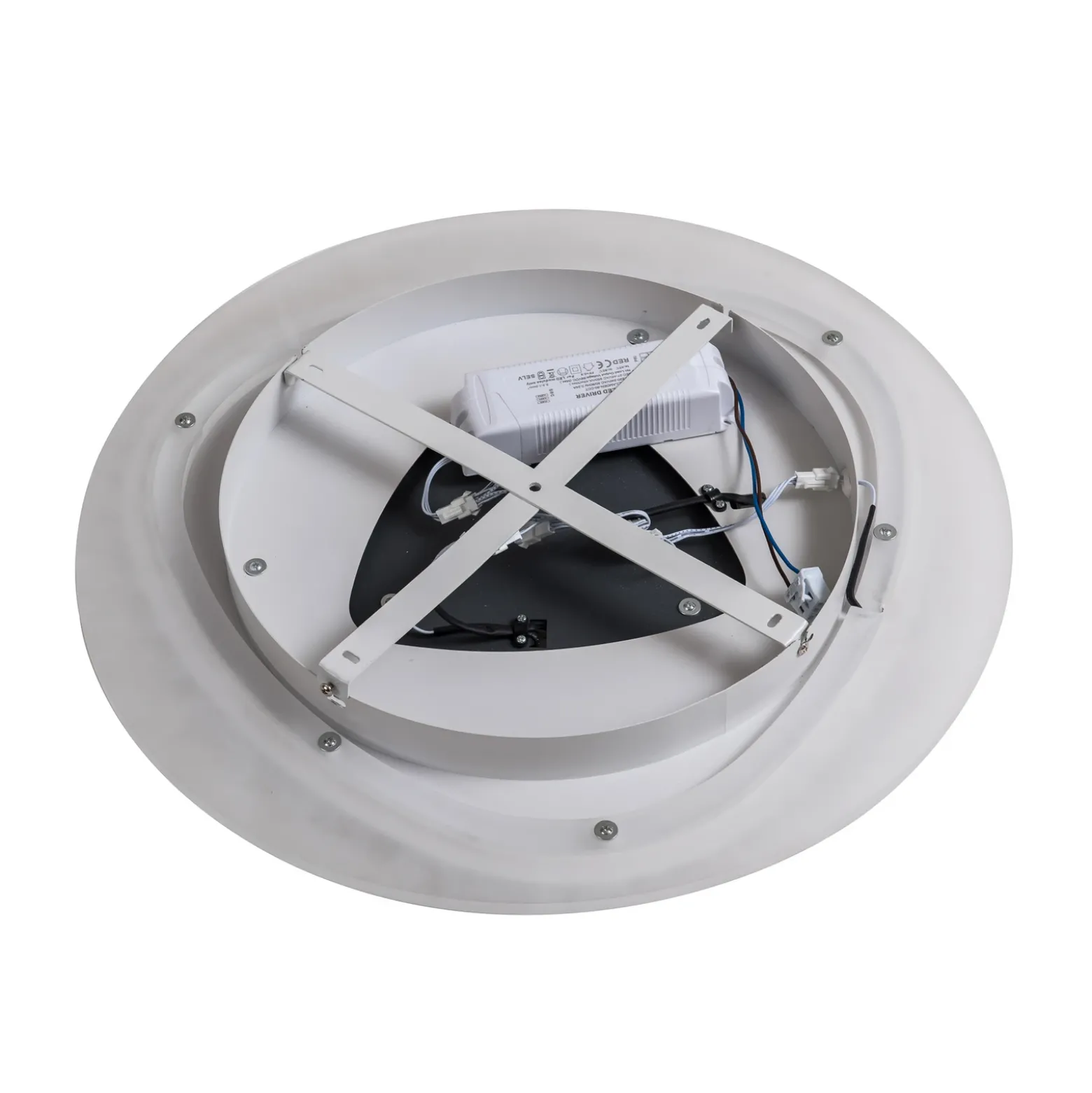 Plafón LED Rebeka de Lindby, Ø 70 cm, CCT, control remoto