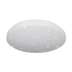 Plafón LED Reva Star, Ø 50 cm, blanco, plástico