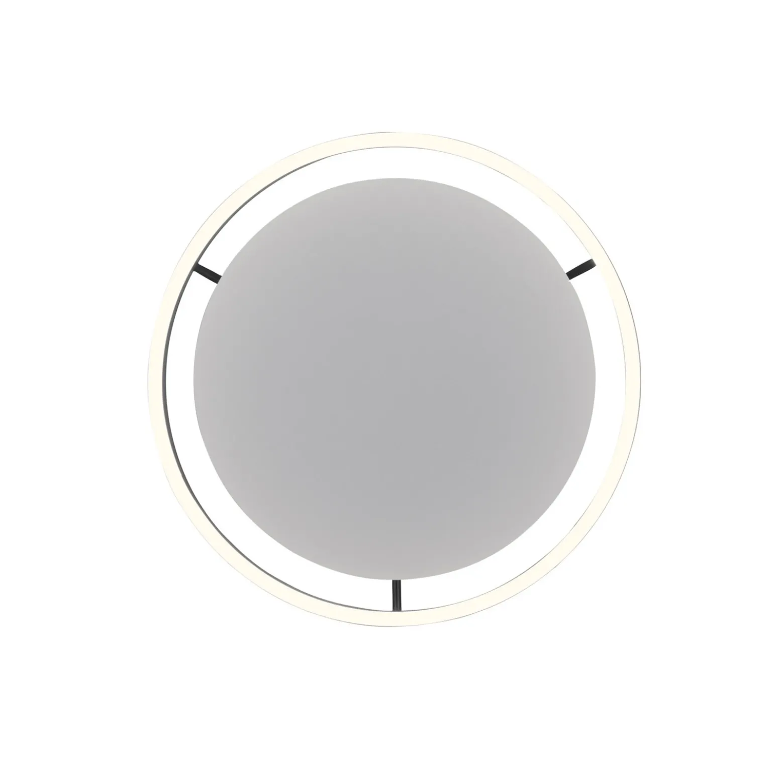 Plafón LED Ritus, Ø 39,3cm, antracita