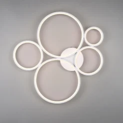 Plafón LED Rondo, blanco mate