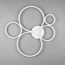 Plafón LED Rondo, blanco mate