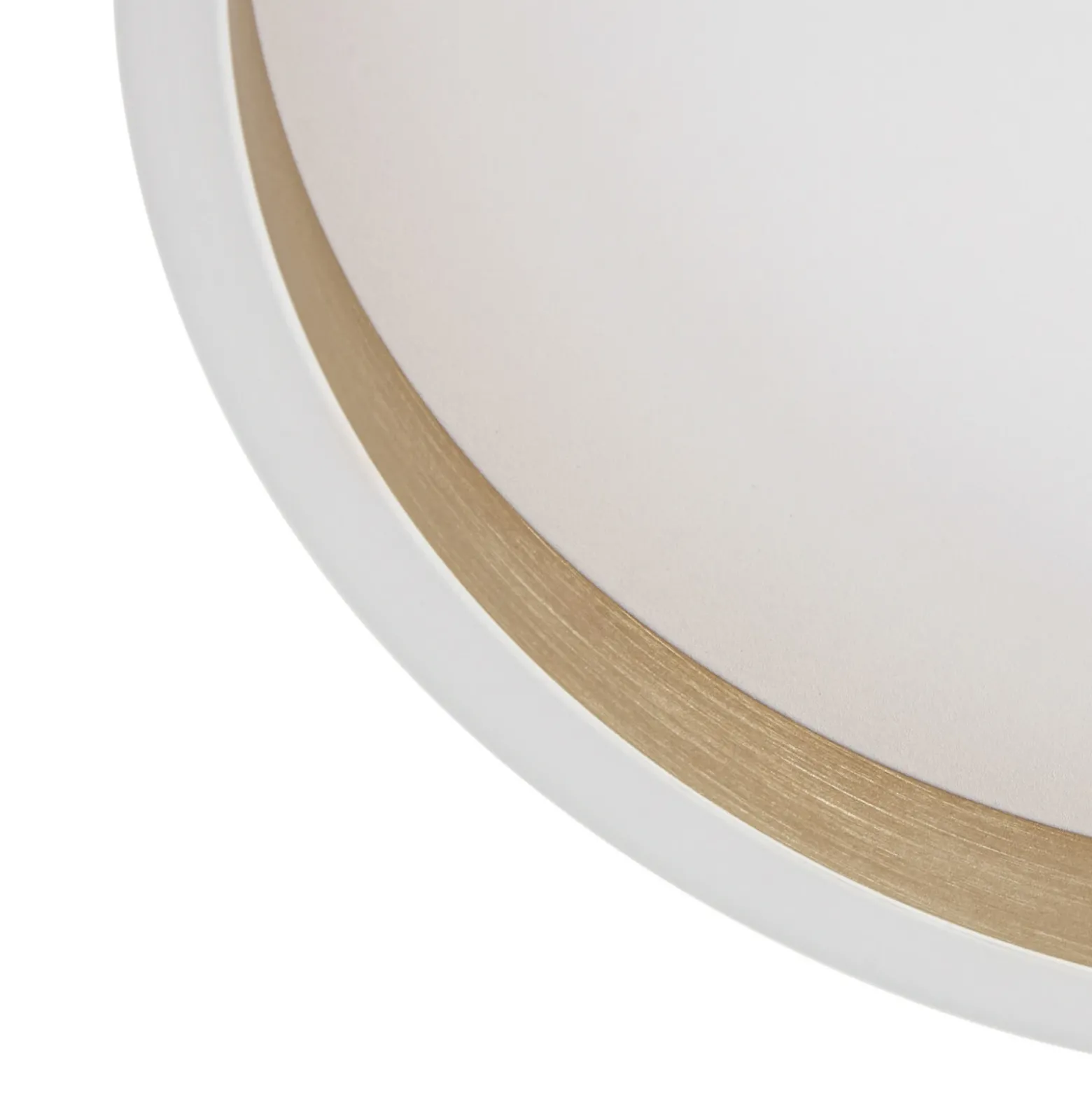 Plafón LED Rotundo de Lucande, Ø 40 cm, latón, atenuable