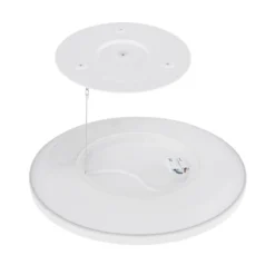 Plafón LED Sapana, angular, atenuable, blanco