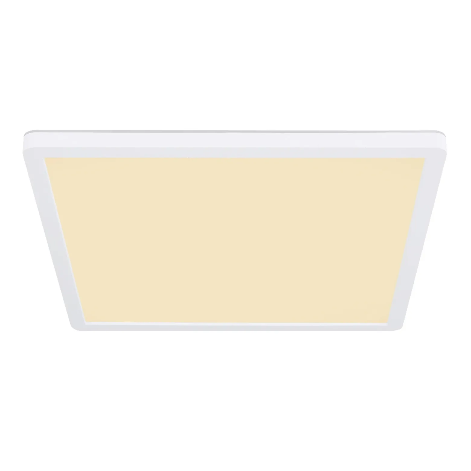 Plafón LED Sapana, angular, atenuable, blanco