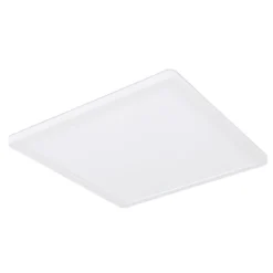 Plafón LED Sapana, angular, atenuable, blanco